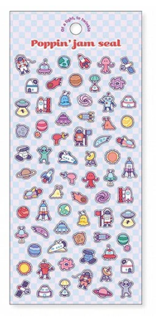 Mind Wave Poppin' Jam Sticker - Town