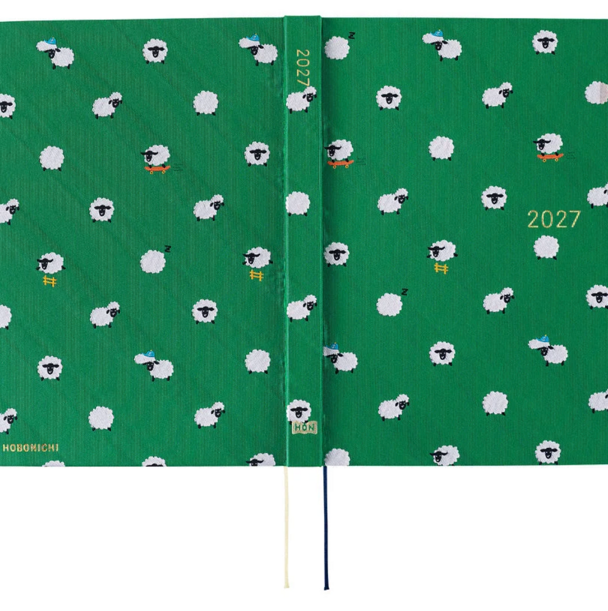 Hobonichi A5 Hon - Bow & Tie: Sheep Sheep Sheep