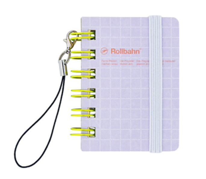 Rollbahn Spiral Scuola Micro Notebook Charm