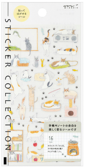 Midori Stickers - Seal Collection