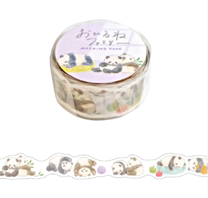 Sleeping Animals Washi Die Cut