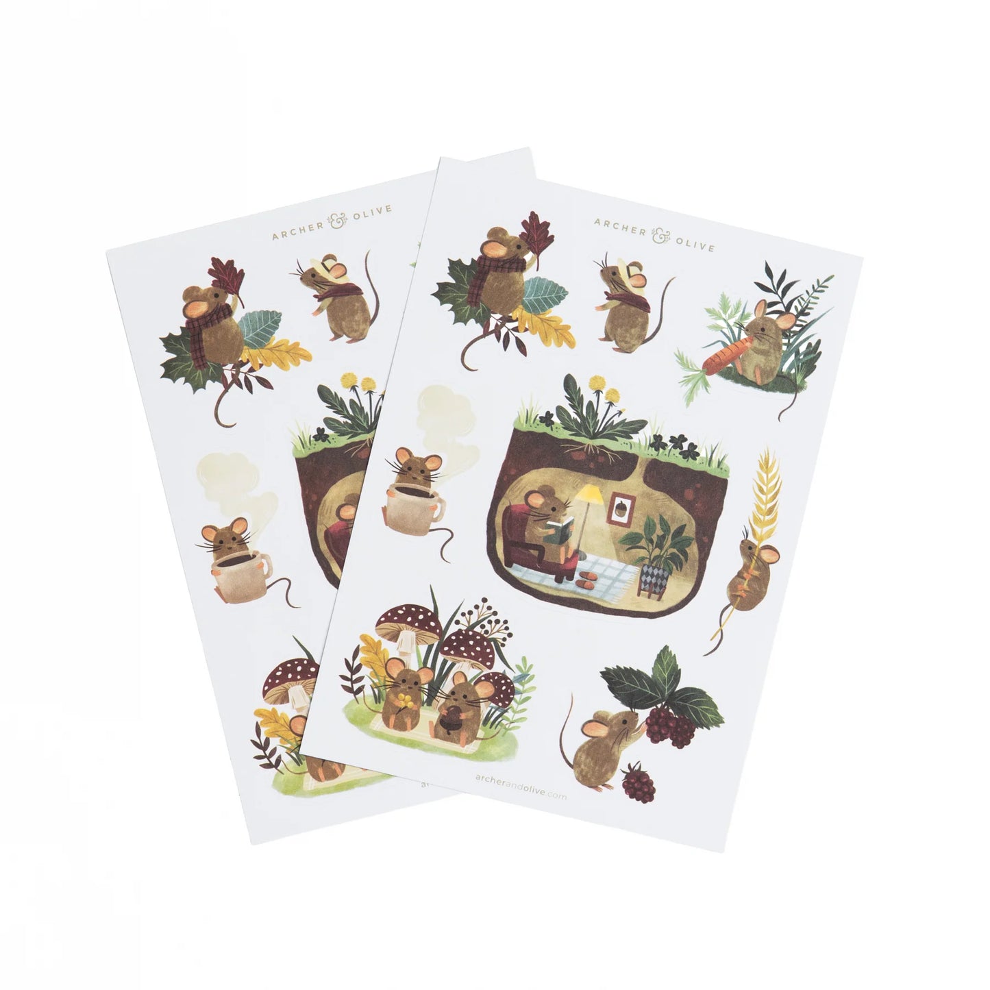 Stickers: Field Mouse