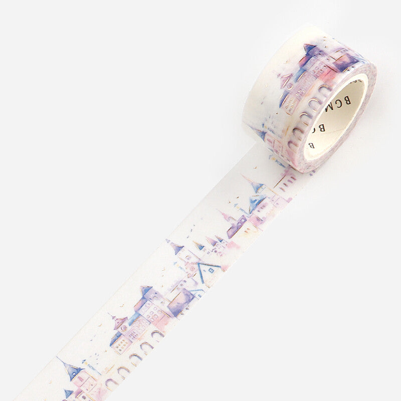 BGM Washi Tape - Watercolor Town*European Town