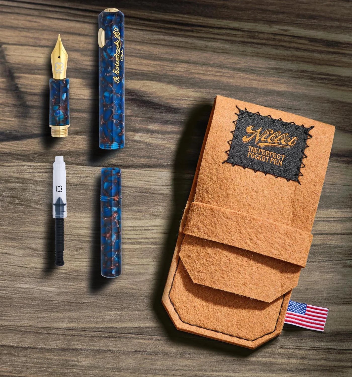 Nouveau Bleu Niblet Fountain Pen