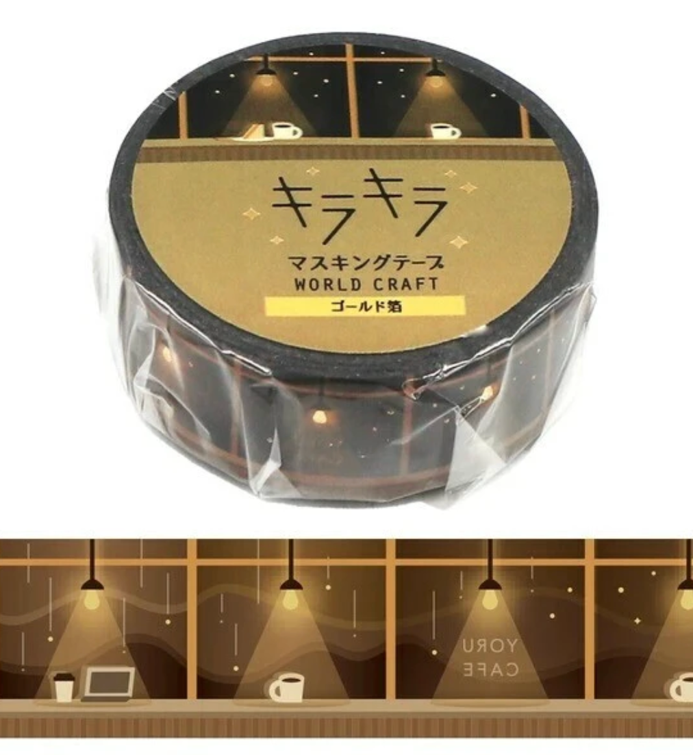 Yoru Cafe Washi Tape