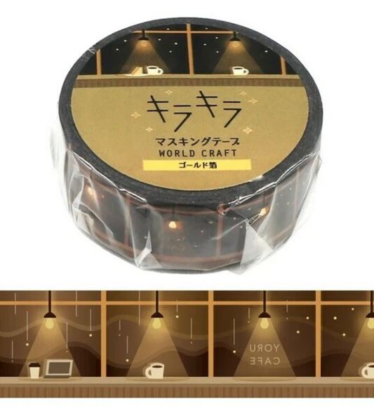 Yoru Cafe Washi Tape