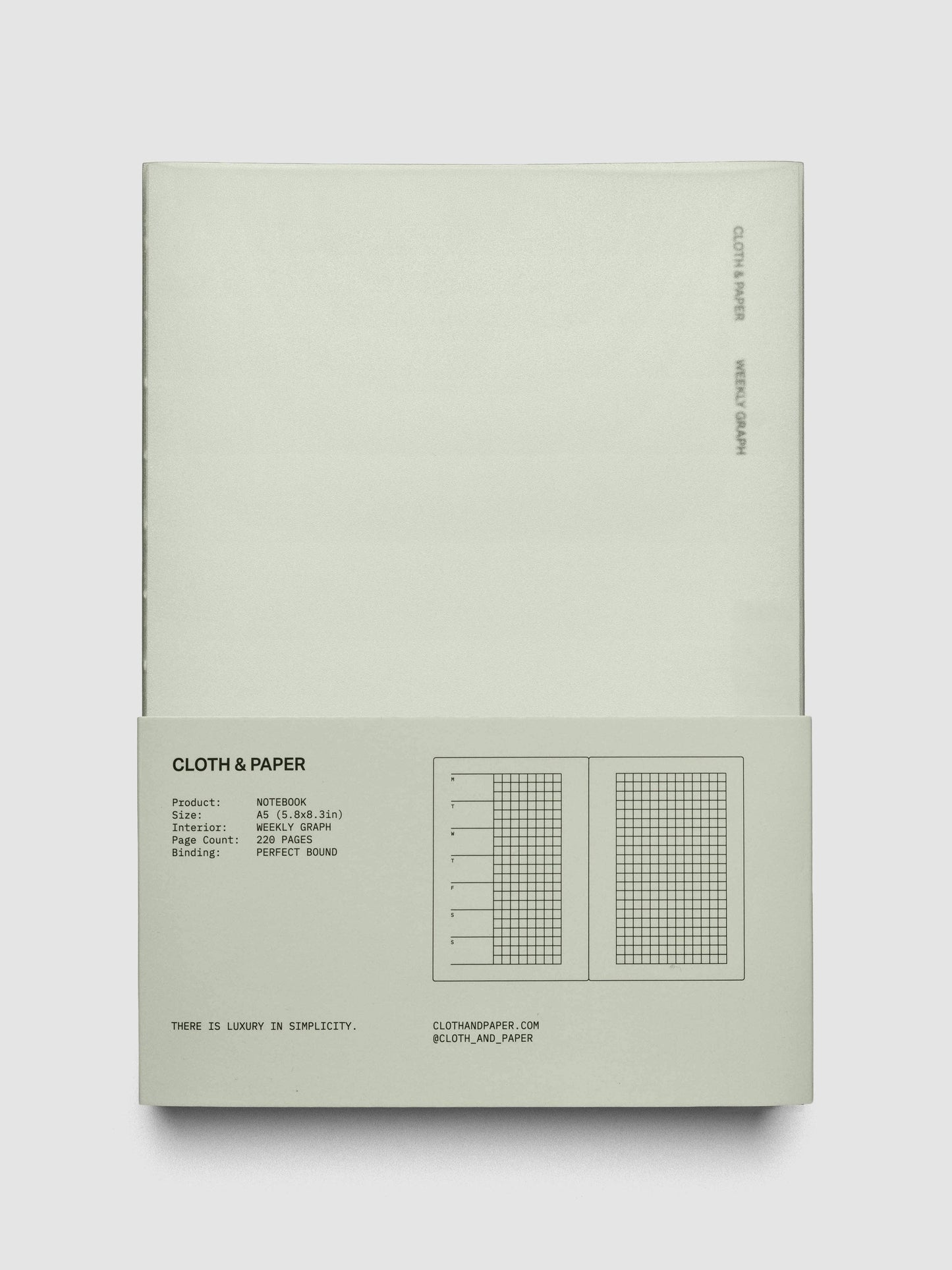 Perfect Bound Notebook | A5