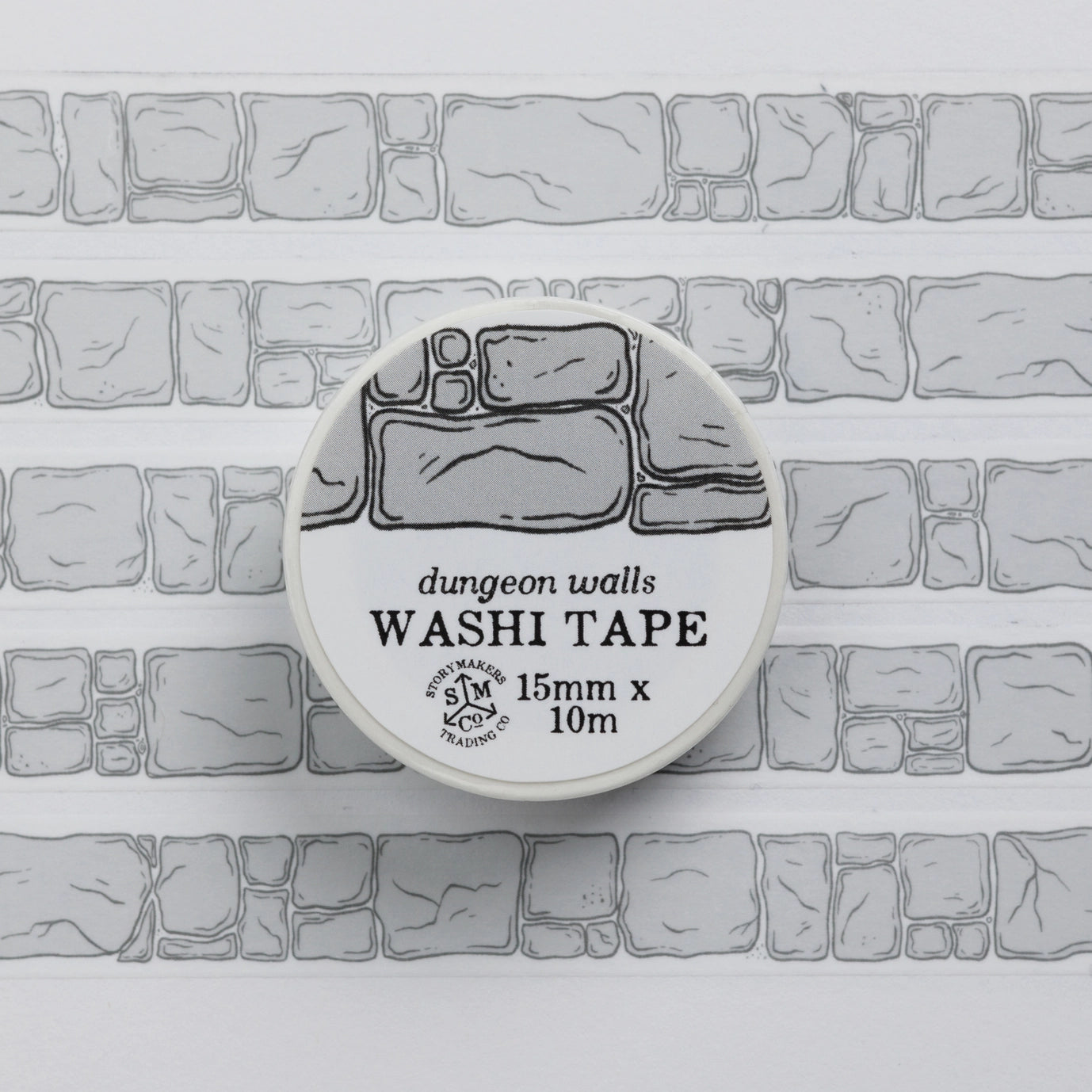 Dungeon Walls Washi Tape - Mapmaker Series