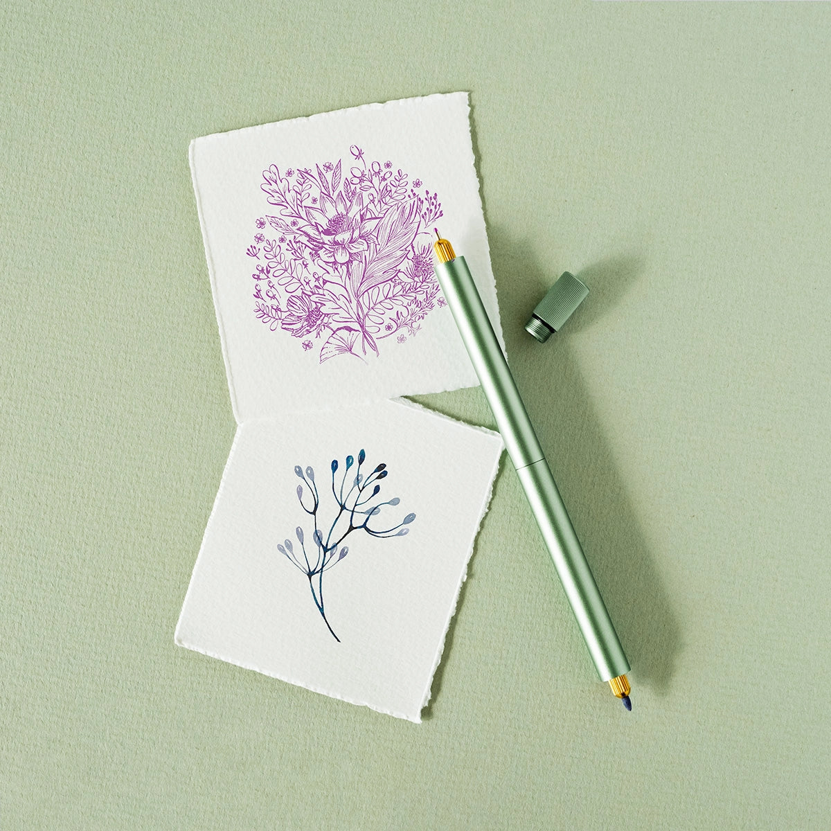 Lumos Pro - Refillable Multi-Tip Pen (Duo Tip)