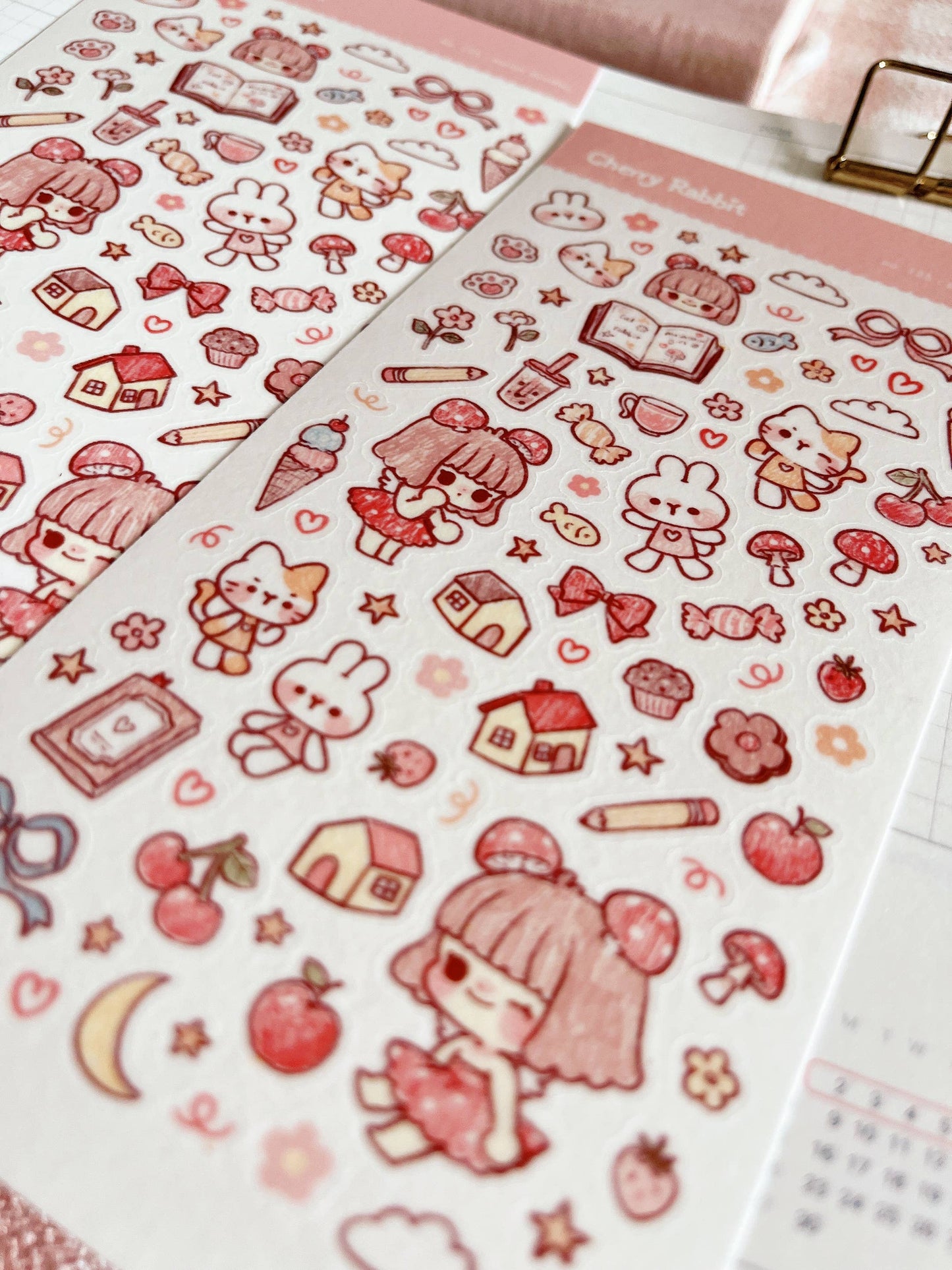 Sketch Doodles Sticker Sheet no.125