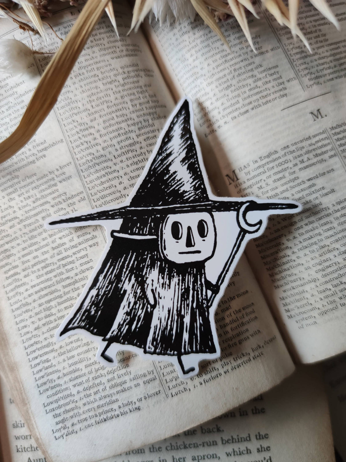 Little Witch Vinyl Sticker
