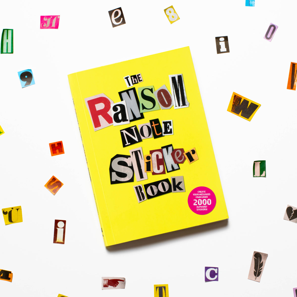 New Ransom Note The Ransom Note Sticker Book – The Cozy Journal