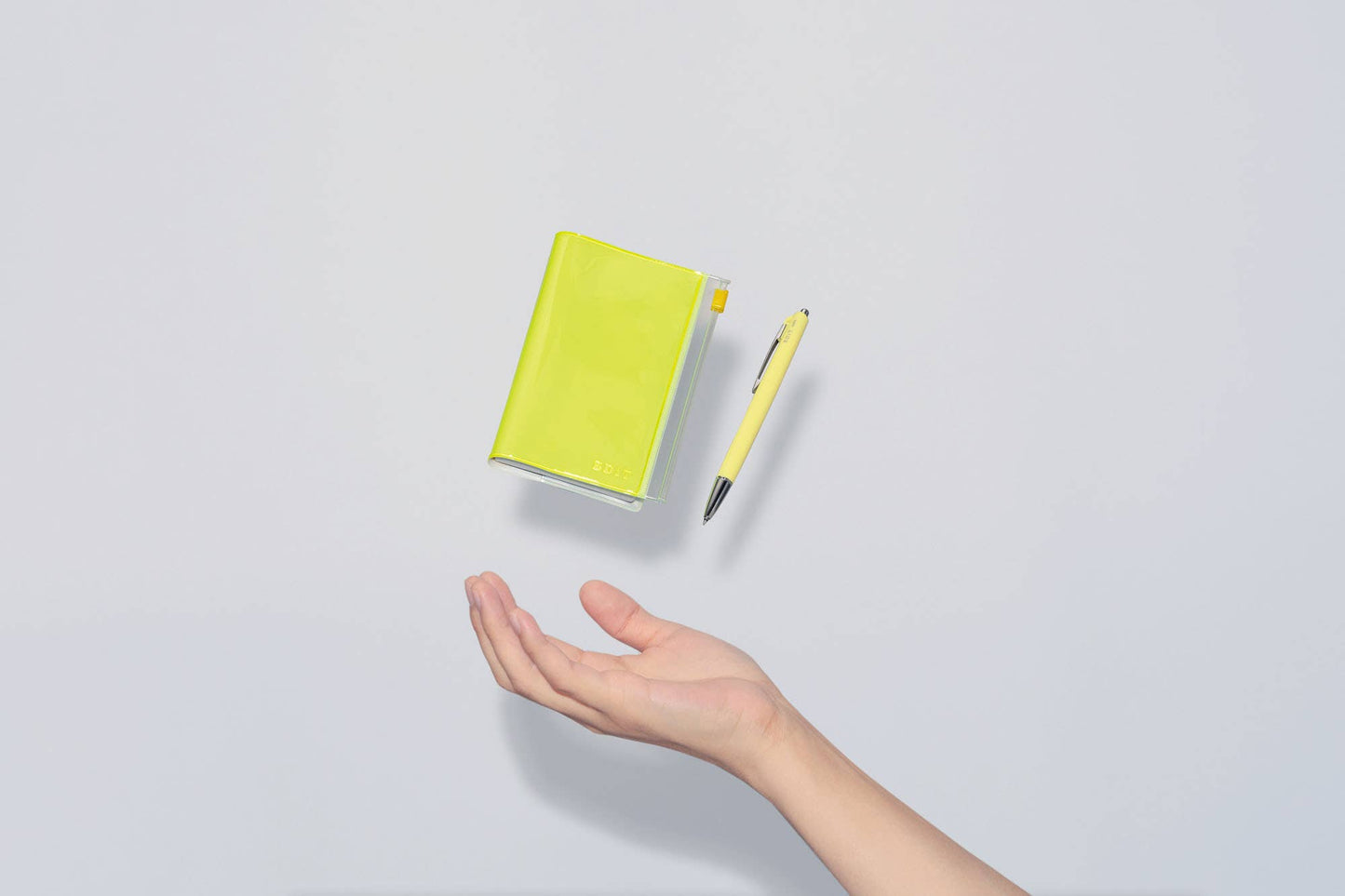 EDiT B7 Grid Notebook with PVC Cover & Zipper Pocket
