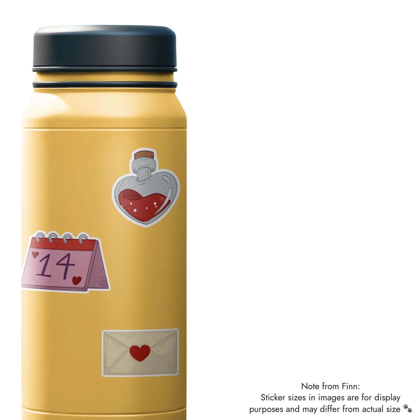 Valentine's Love Letter Sticker