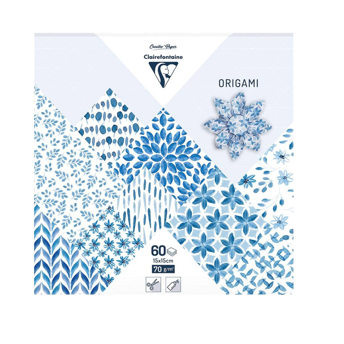 Clairefontaine Origami Paper - 6 x 6"