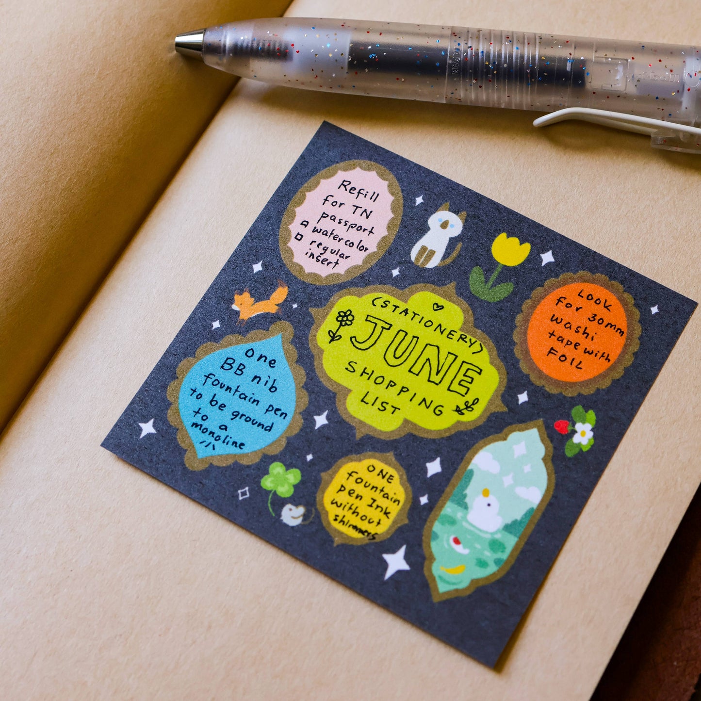 Sticky Notes - Retro Frames