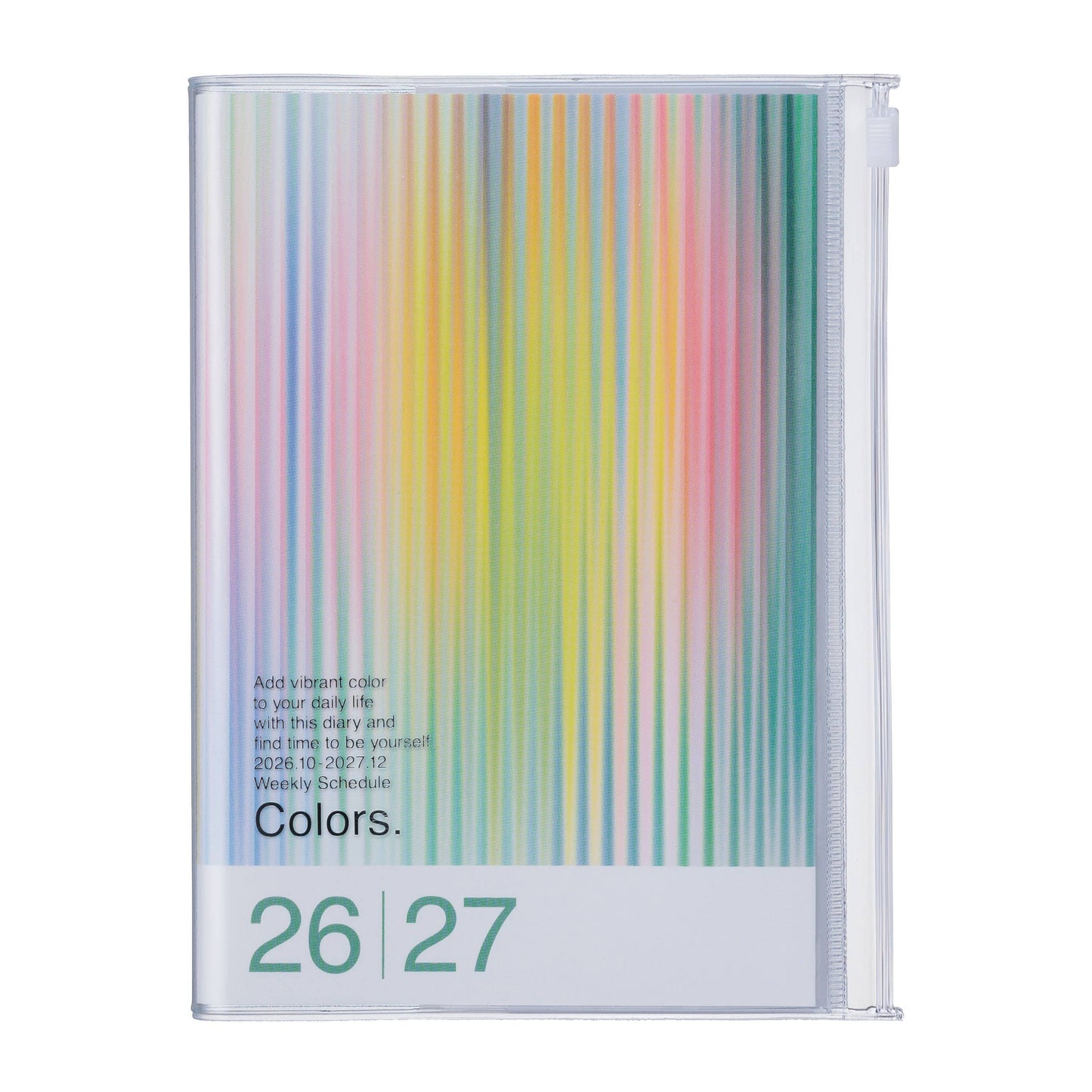 B6 Weekly Vertical Planner(Hourly Layout Oct 2026–Dec 2027)