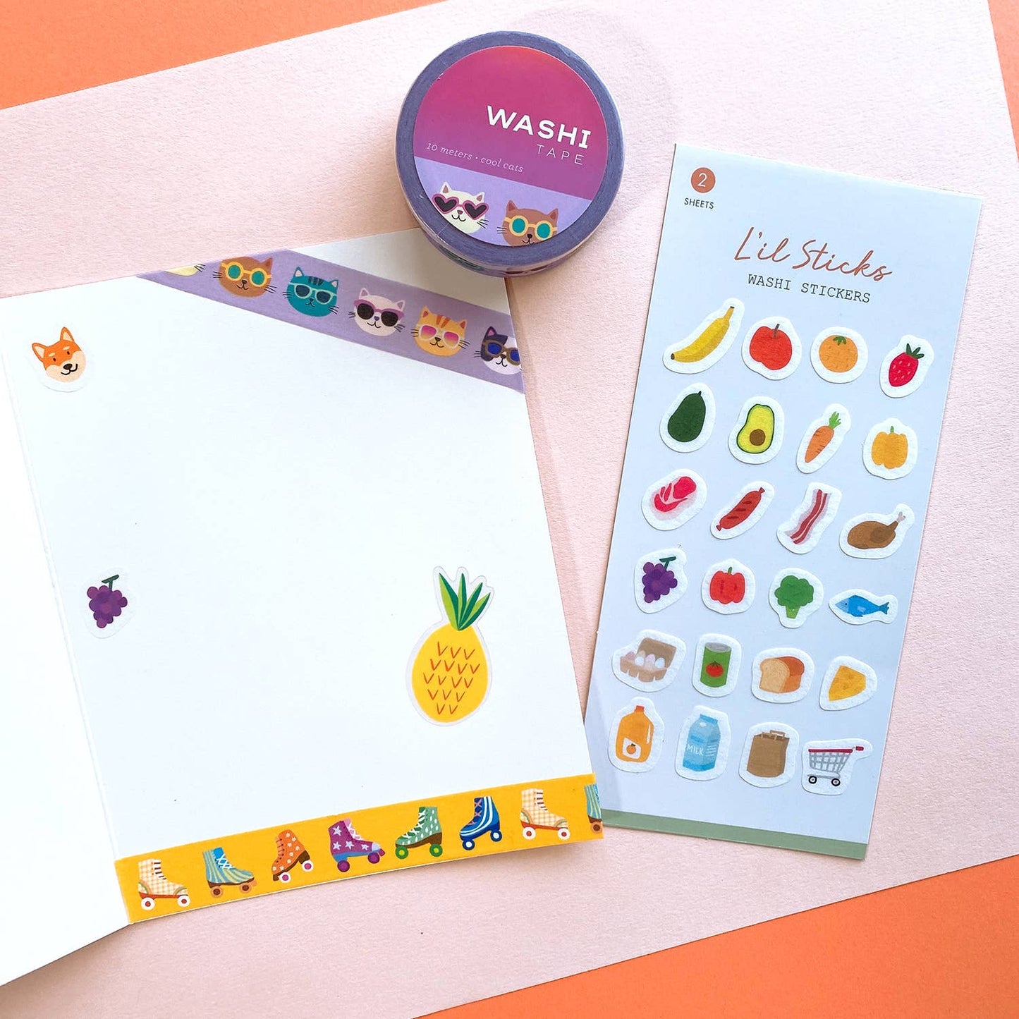 Roller Skates Washi Tape