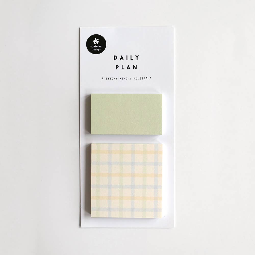 Suatelier-1973 Daily Plan.59 Sticky Notes