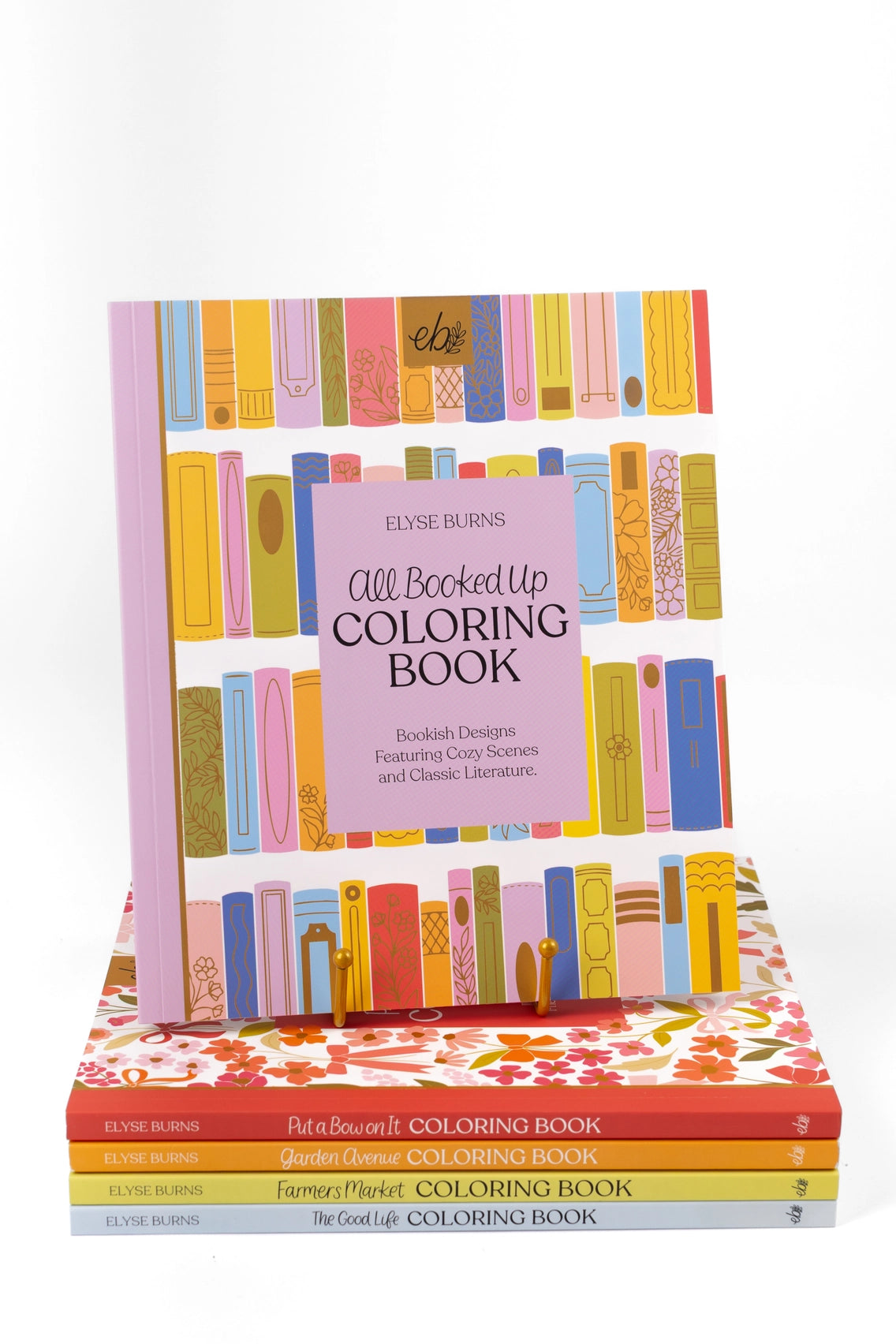 All Booked Up Coloring Book
