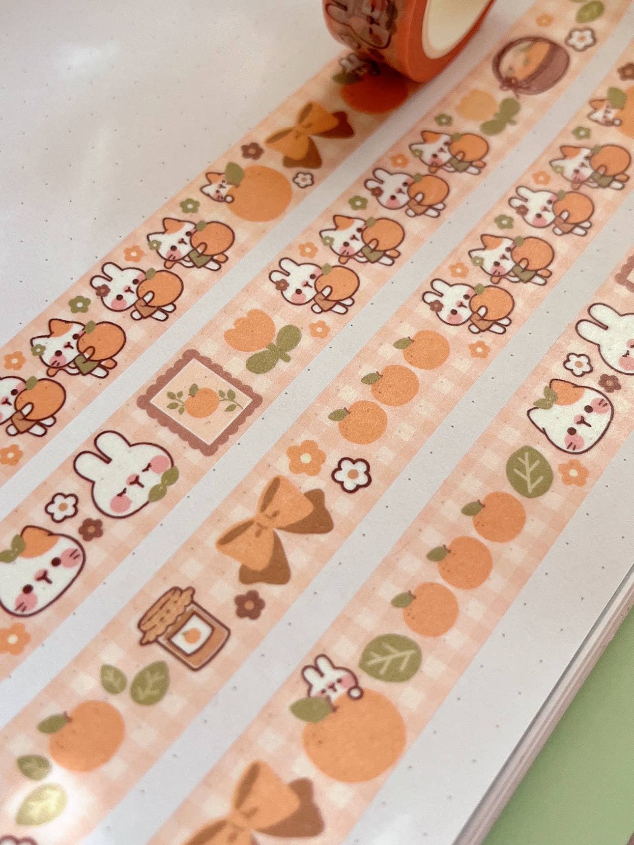 Sweet Orange Washi Tape