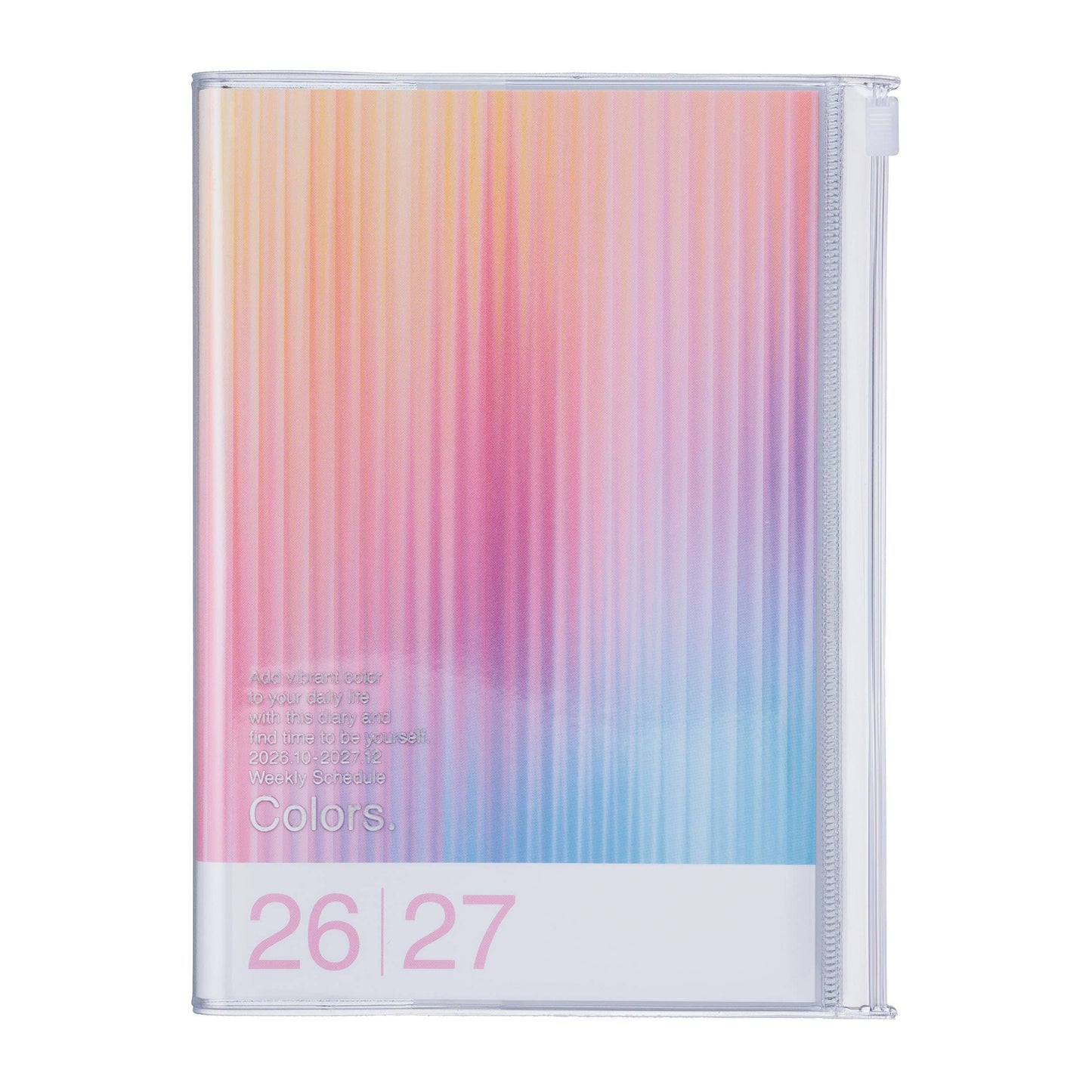 B6 Weekly Vertical Planner(Hourly Layout Oct 2026–Dec 2027)