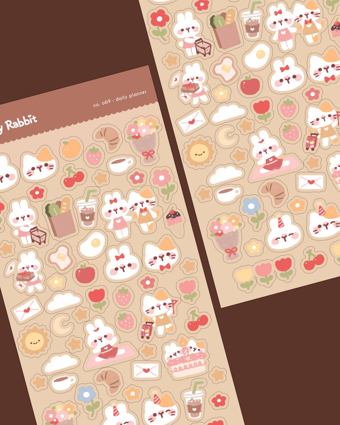 Daily Planner Sticker Sheet no.069