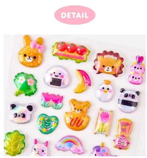 Aurora Bonbon Sparkling Stickers