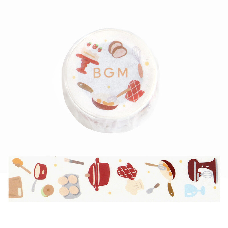 BGM Washi Tape - Open Today Bakery