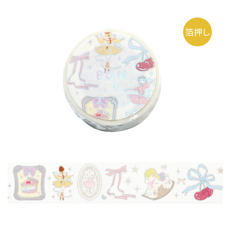 BGM Washi Tape - Ballerina Yellow