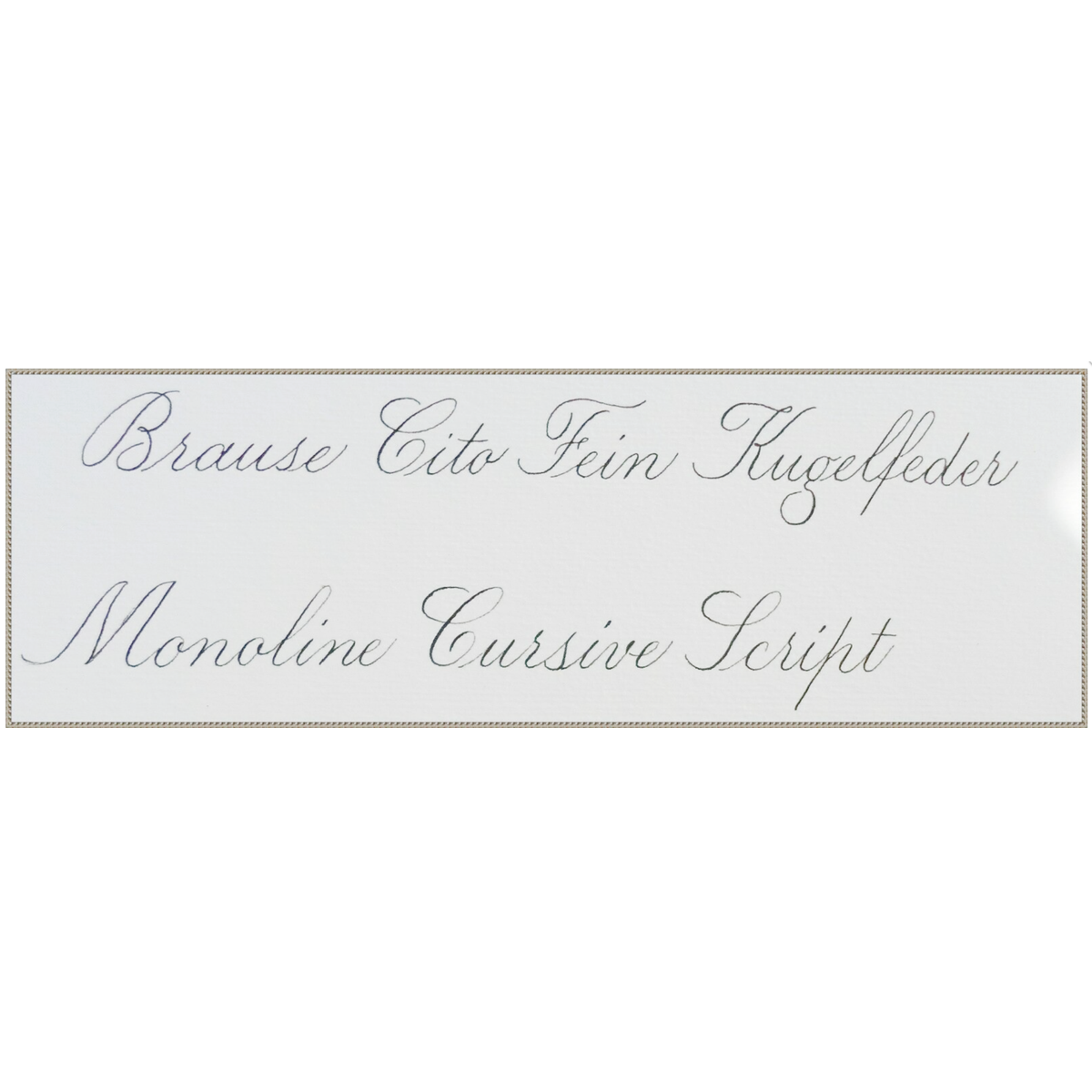 Brause Calligraphy Nib #46 - Cito Fein - Box of 3