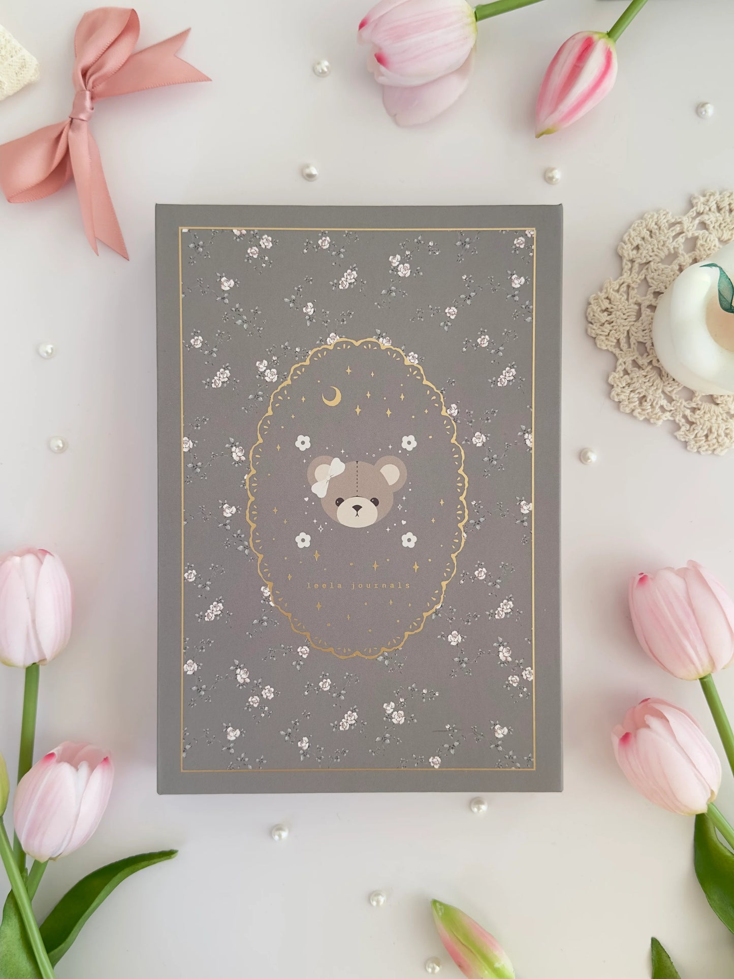 160 gsm | A5 | Bear Notebook (Dotted)