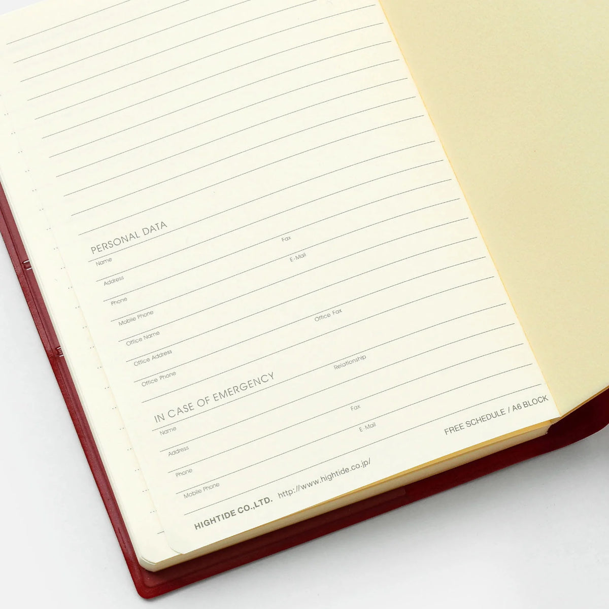Undated Planner / Gulf A6
