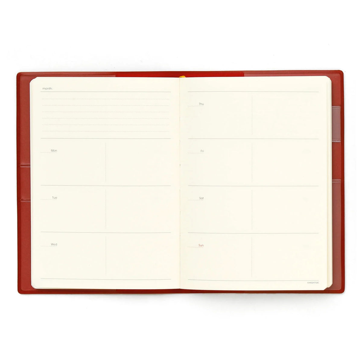 Undated Planner / Gulf A6
