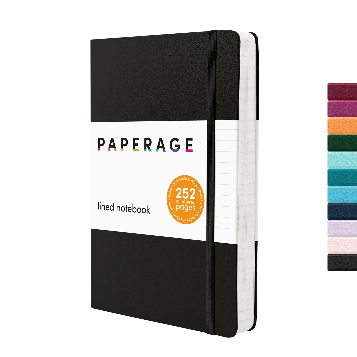 252PG Casebound Journal Lined Notebook