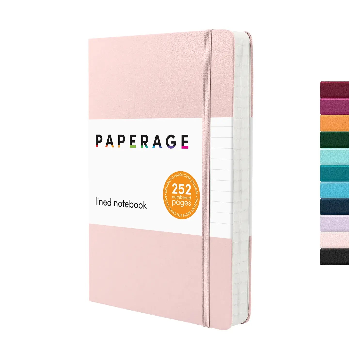252PG Casebound Journal Lined Notebook