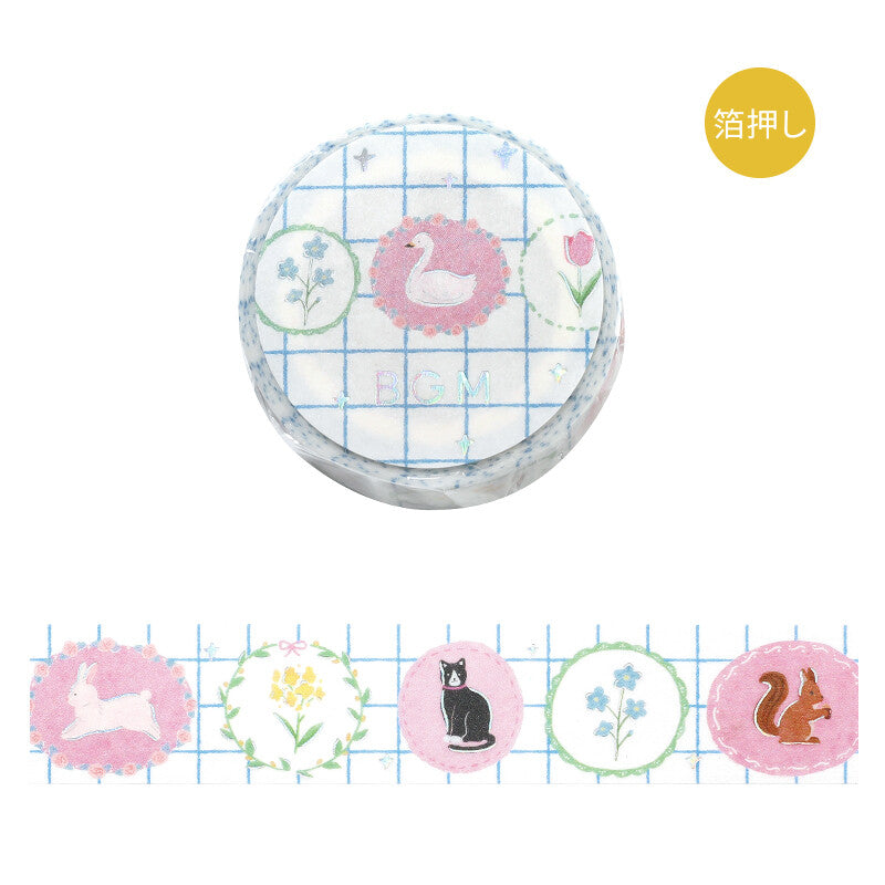 BGM Washi Tape - Brooch