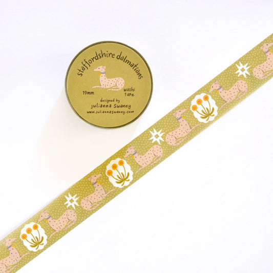 Staffordshire Dalmations Washi Tape