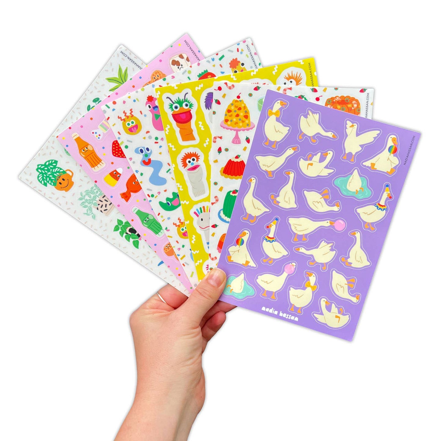 Sad Candy 5x7 Sticker Sheet