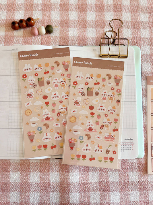 Daily Planner Sticker Sheet no.069