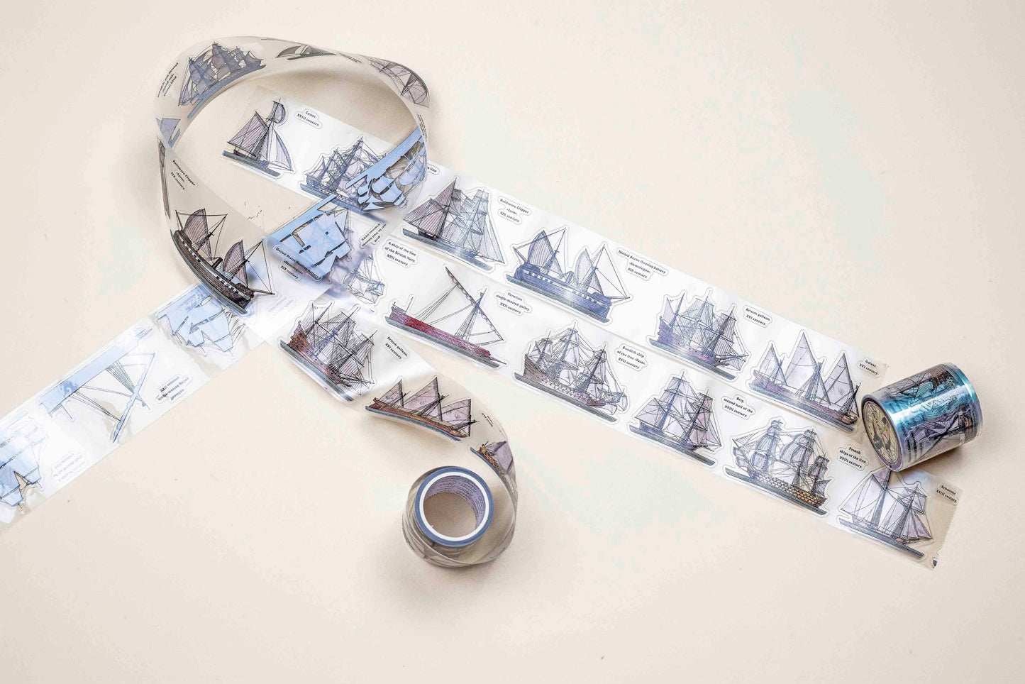 Sailing Ships Transparent Tape