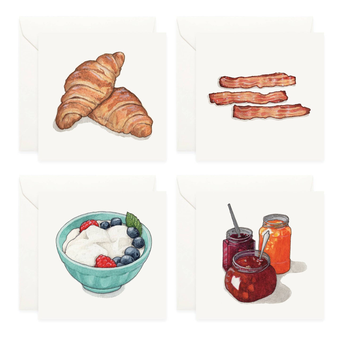 Mini Cards Set / Breakfast & Brunch