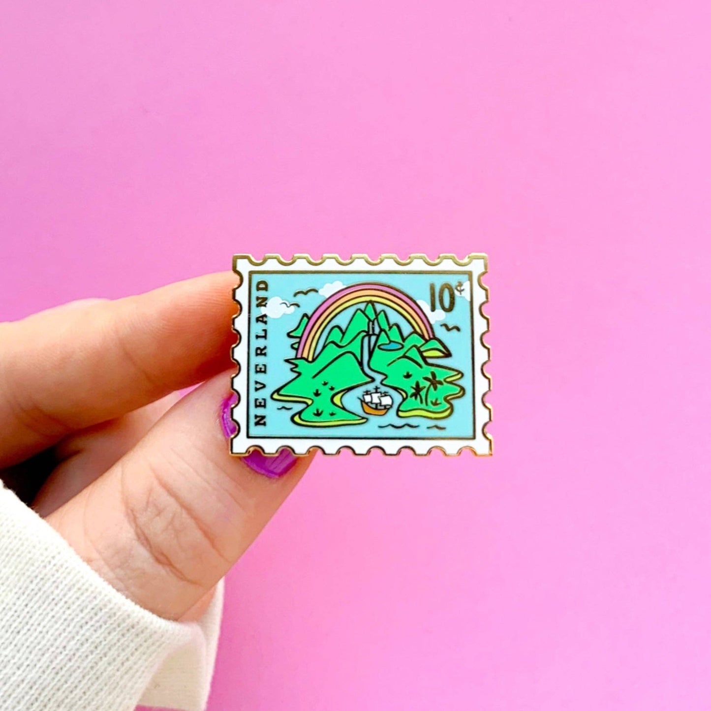 Neverland Enamel Pin