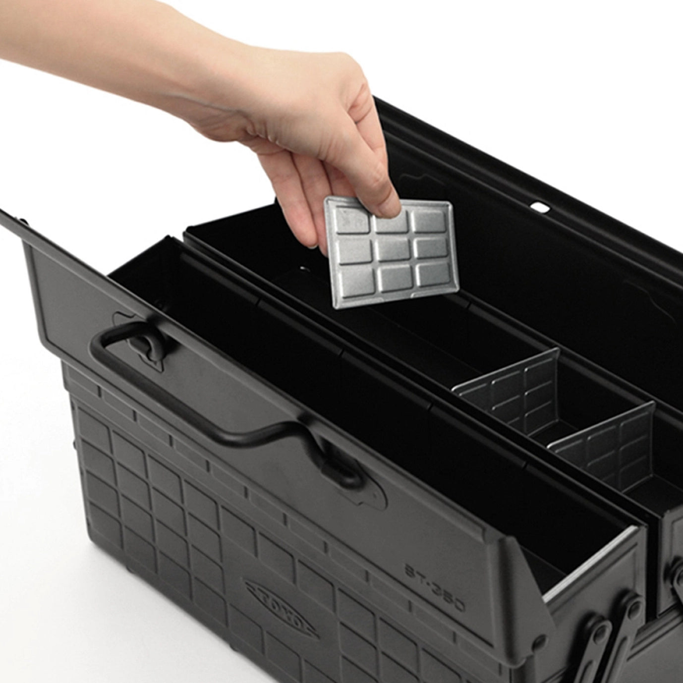Toyo - Steel Cantilever Toolbox ST-350 (Black)