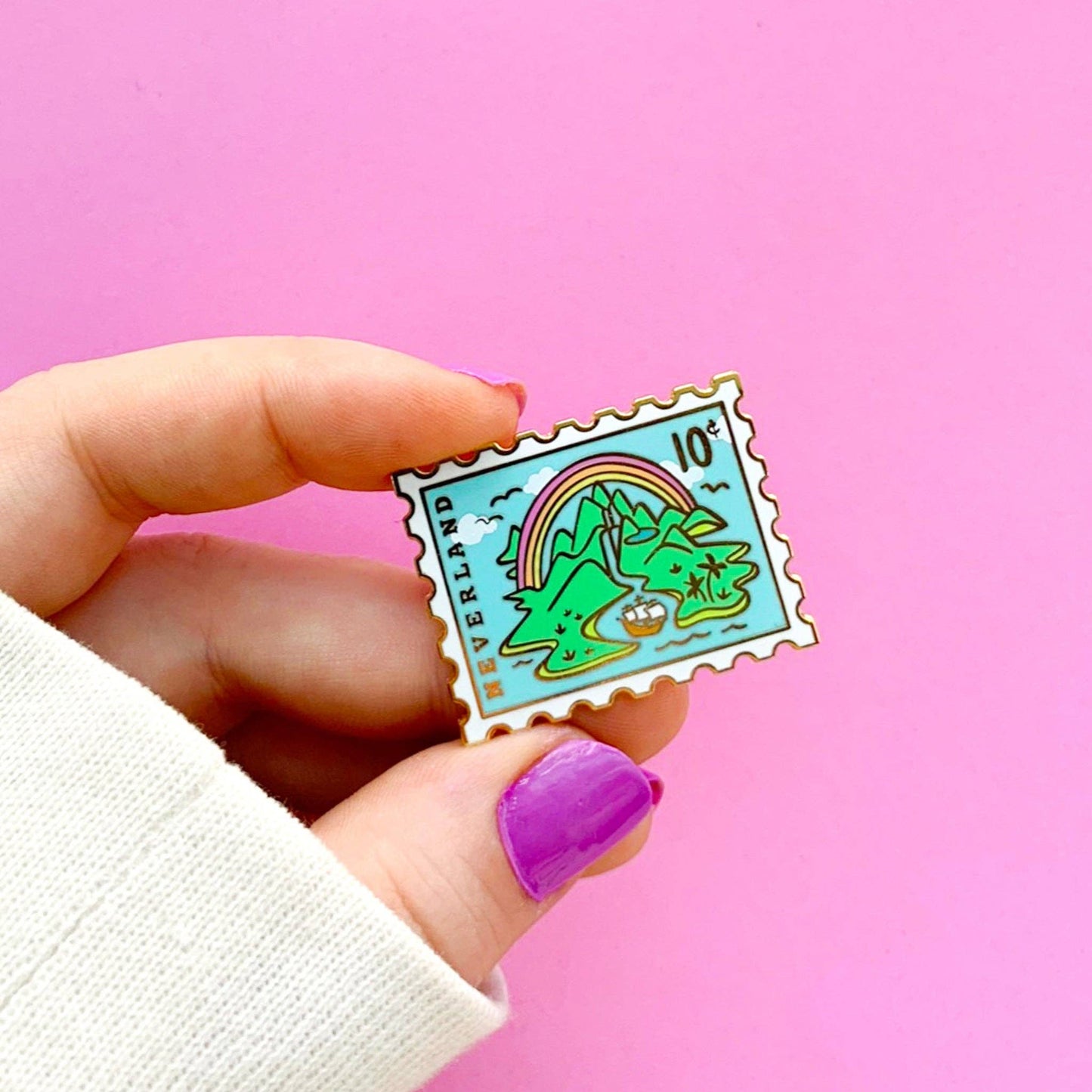 Neverland Enamel Pin