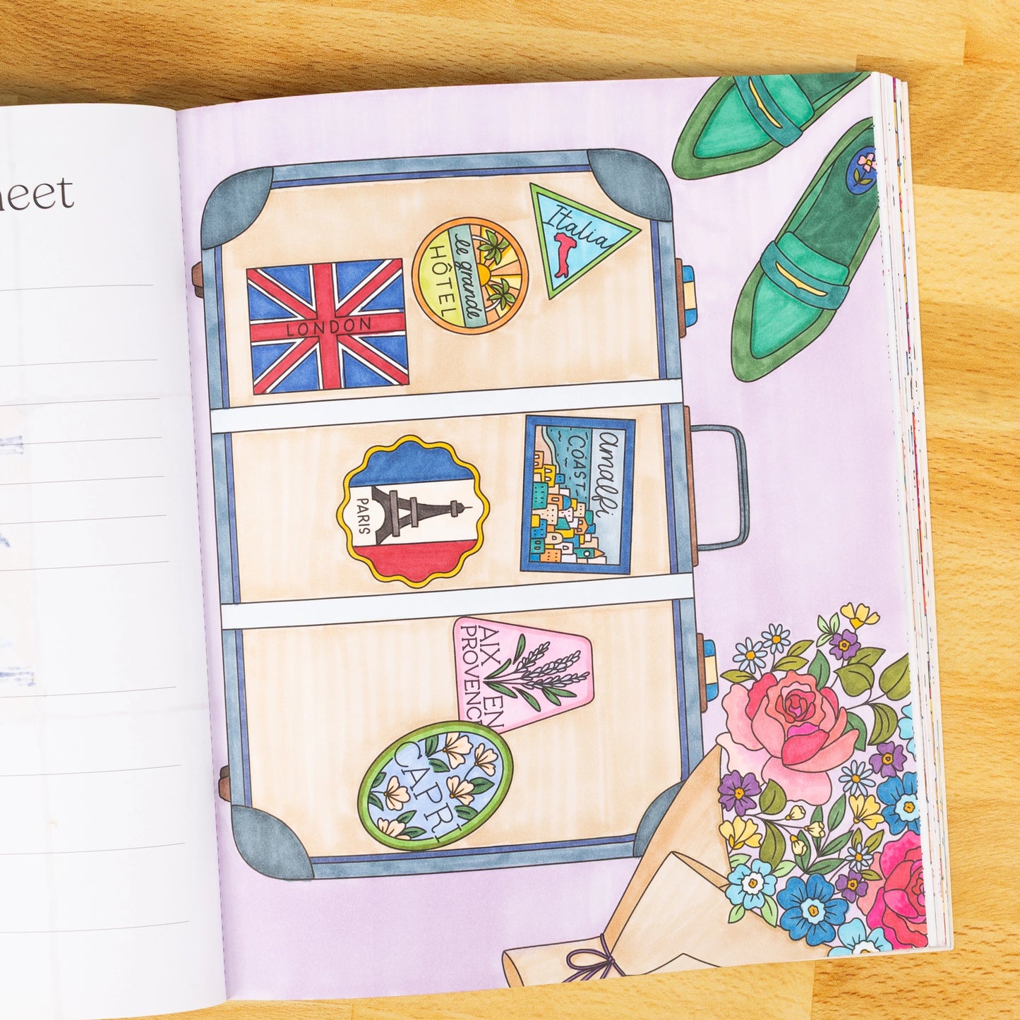 The Good Life Coloring Book