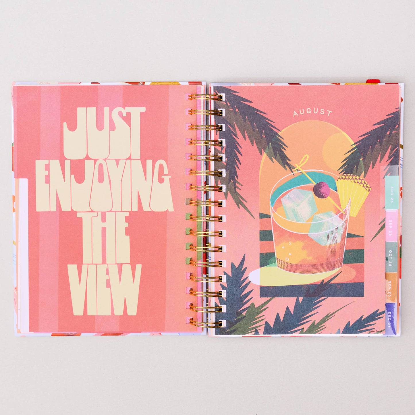 Medium 17-Month Academic Planner, Icons
