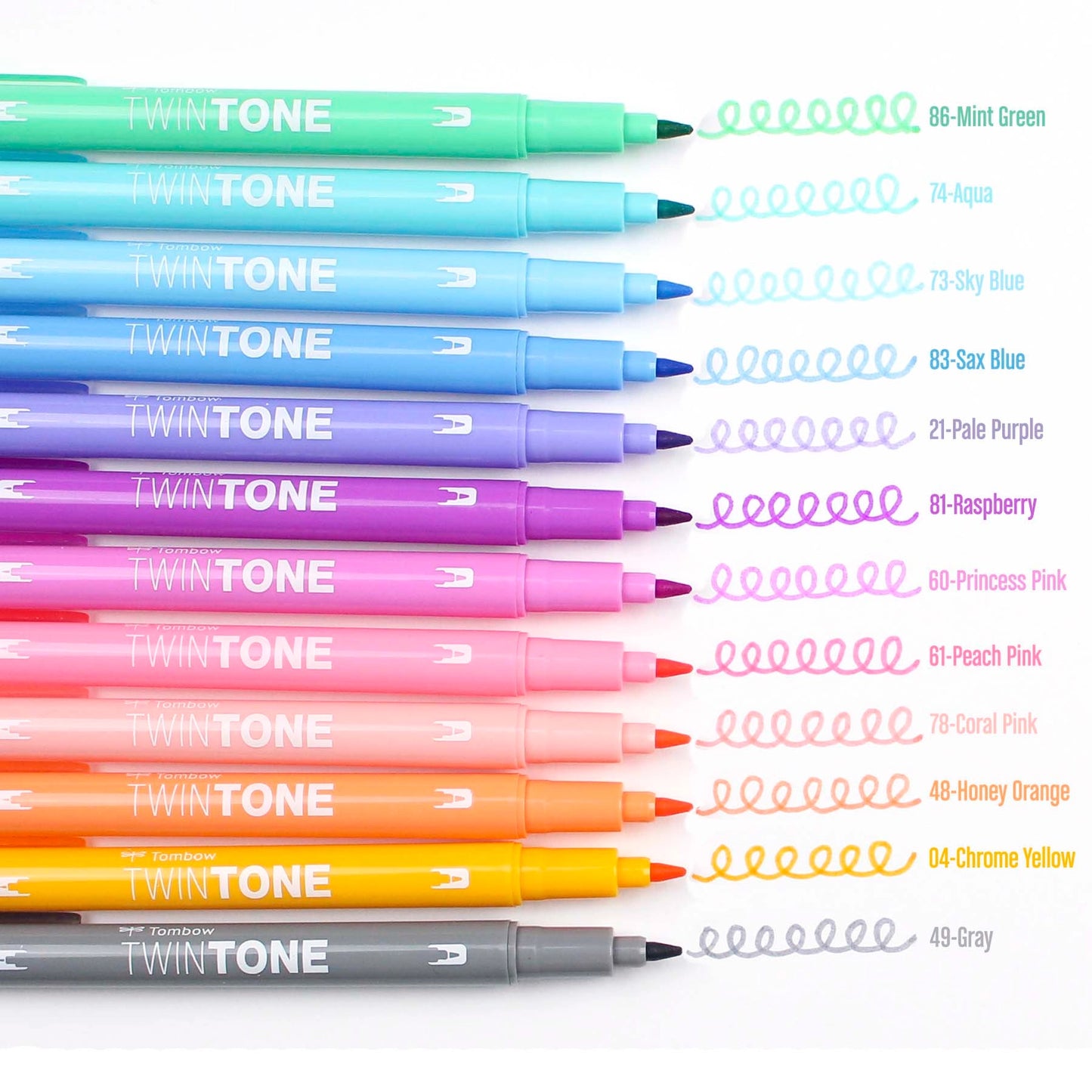 TwinTone Dual Tip Markers (Pastel)