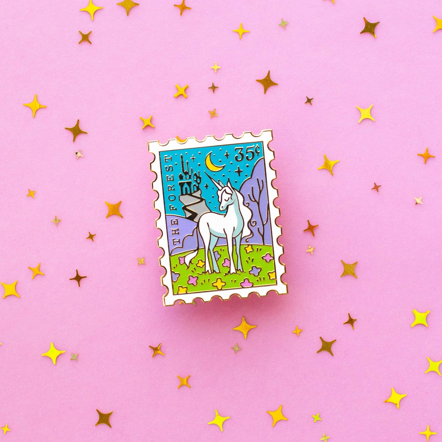 The Forest Enamel Pin
