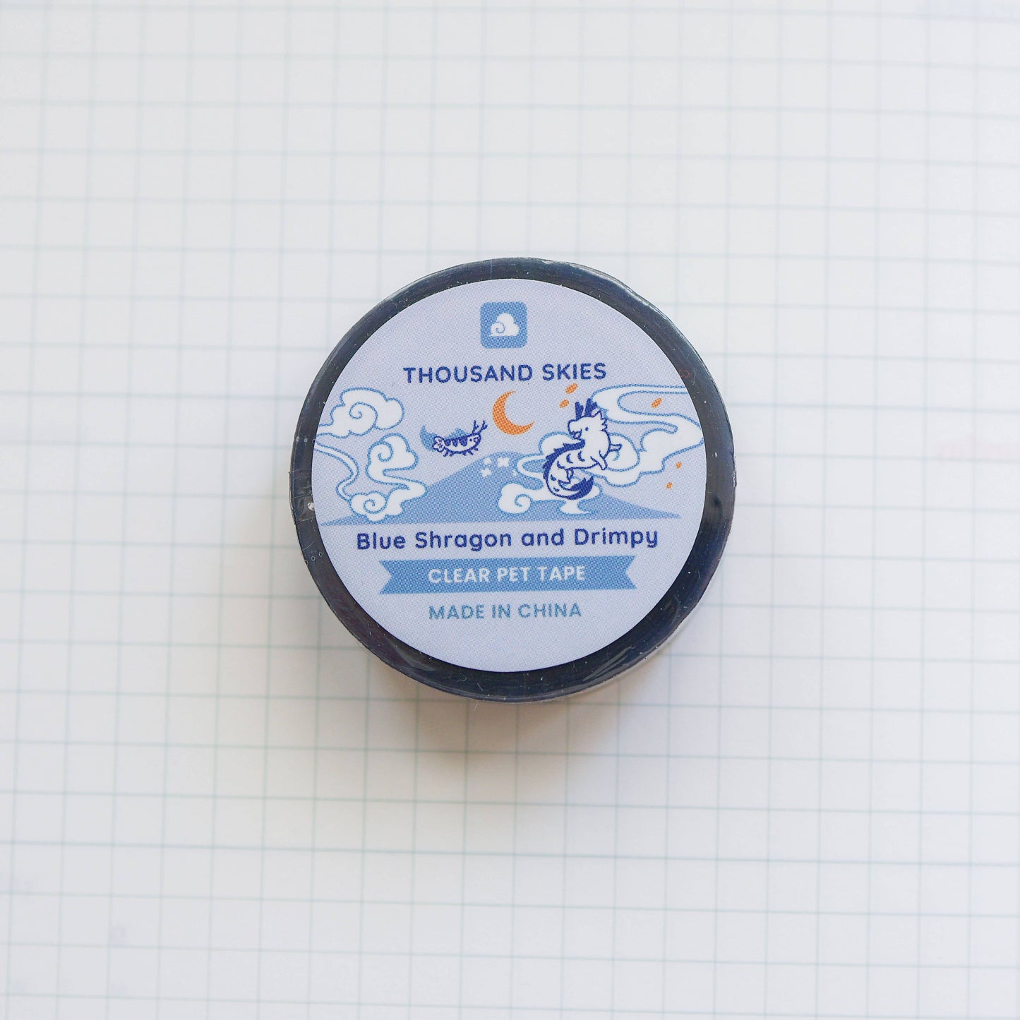 PET Tape - (Foil) Blue Shragon and Drimpy